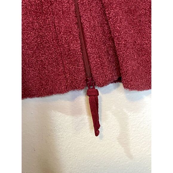 J.Jill Womens Size Large Chenille Cardigan Petite Zip Up Crewneck Long Sleeve - Picture 9 of 12